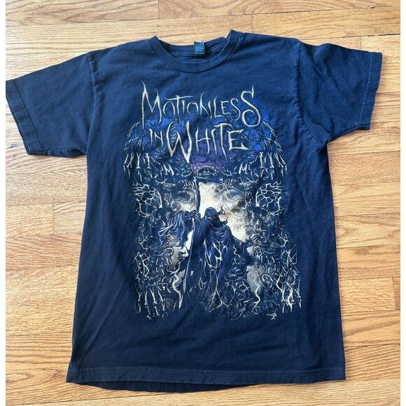 Motionless in White Reaper Tultex Black T Shirt Medium - Picture 1 of 5
